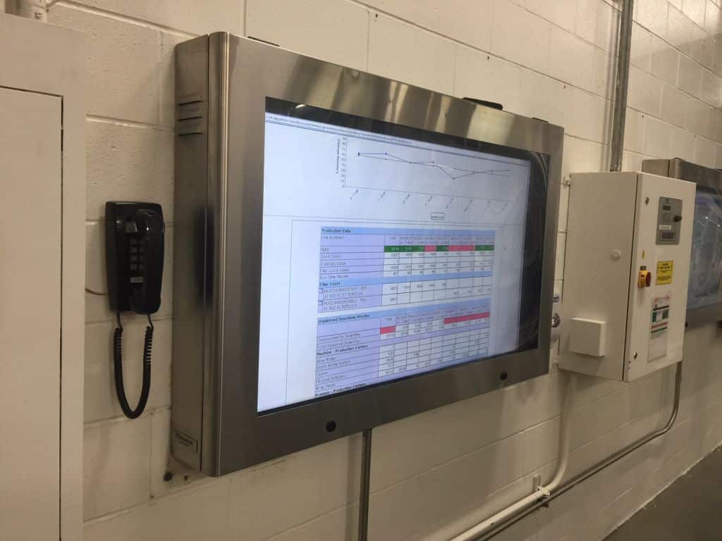 NEMA 4X Washdown LCD TV Enclosure 1