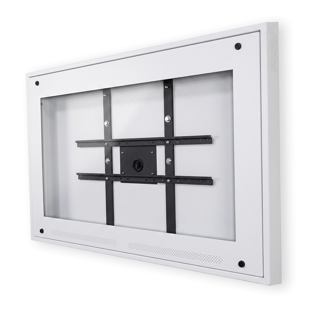 White Sloped Top Guardian Front Transparent 1