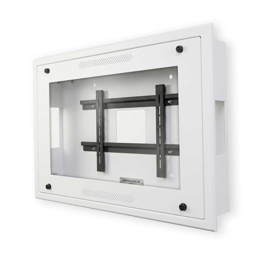 White Sloped Top Guardian Front Transparent